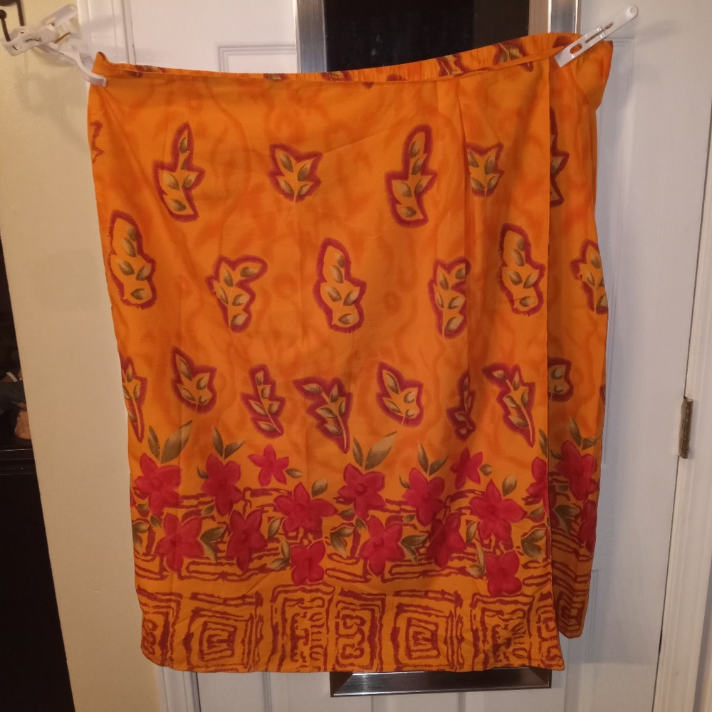 Floral Skirt "Super Plus Size 36"